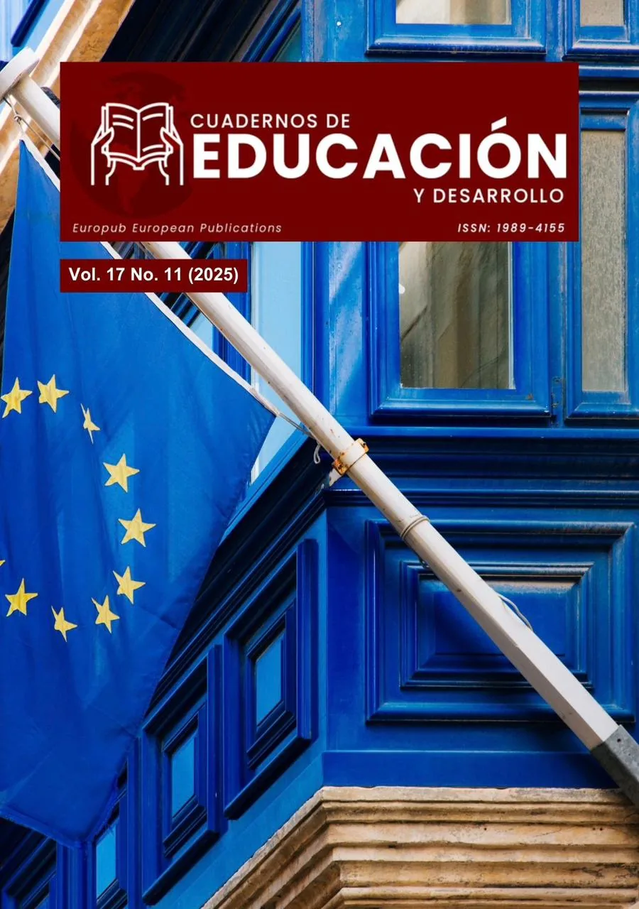 Capa da revista Cuadernos de Educación y Desarrollo com artigo publicado